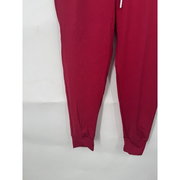 NVGTN Ruby Red Jogger Pant Women Small Athletic Athleisure Gym Workout Yoga - Picture 7 of 9